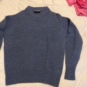 Everlane oversized alpaca sweater